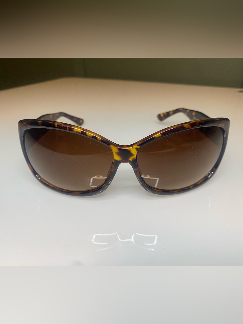 Steve Madden Tortoiseshell Sunglasses with Brown Lenses